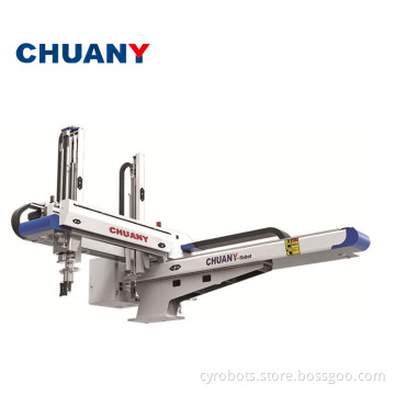 Guangdong High Speed 3 Axis Robot Arm for IMM Injection Moulding Machines